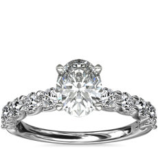 Tessere Diamond Engagement Ring in Platinum (5/8 ct. tw.)